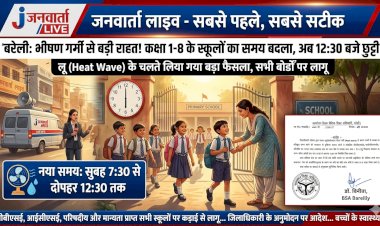 बरेली में भीषण गर्मी का कहर: 1 से 8वीं तक के स्कूलों के समय में हुआ बड़ा बदलाव, जानें नई टाइमिंग