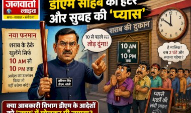 डीएम साहब का हंटर और सुबह की 'प्यास क्या बरेली में आबकारी विभाग रोकेगा सुबह-सुबह छलकते जाम?