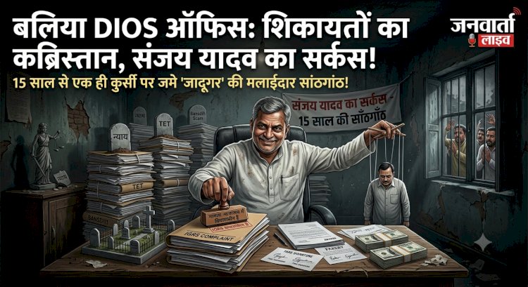 शिक्षा माफियाओं का 'जादूगर' या डीआईओएस ऑफिस का 'सुपर बॉस'? 15 साल से एक ही कुर्सी पर जमे संजय यादव का खेल